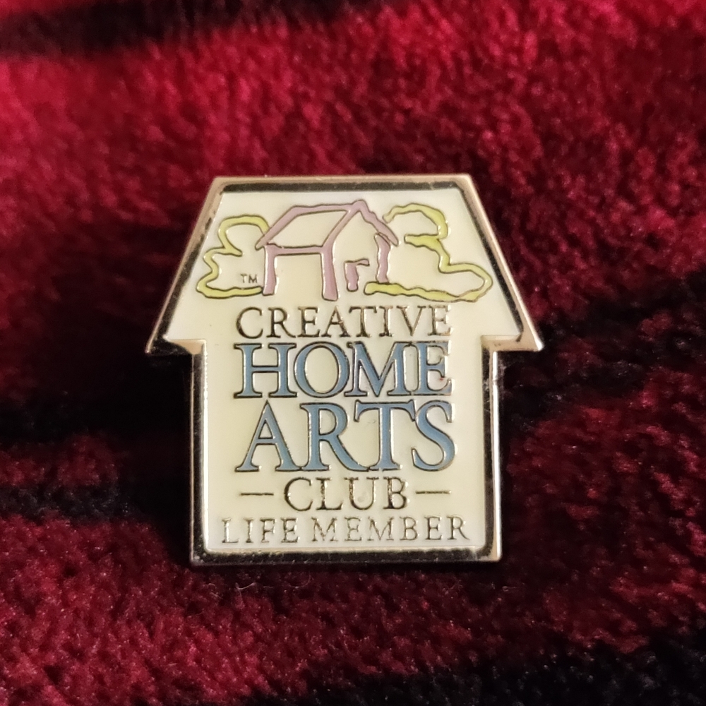 Vintage Home Arts Lapel pin